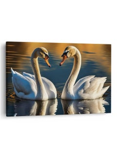 TRUECANVAS TRUECANVAS 16 X 24 inch Pine Wood Framed Canvas Paintings for Home Decor Ready to Wall Hanging Premium Painting for Bedroom Living Room office Wall Decoration Wall Art Painting CT3606 
