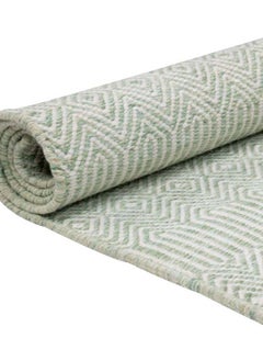 Suncoast Suncoast Cinar Outdoor Rectangular Rug (L) - Green  - Image 1