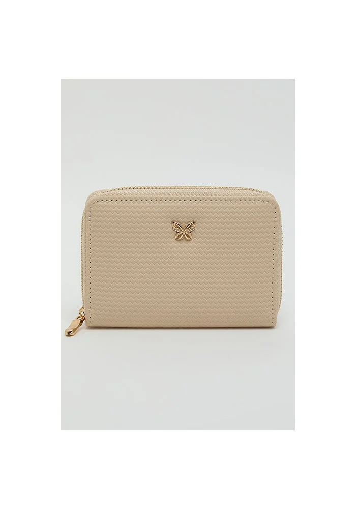 Textured Mini Wallet