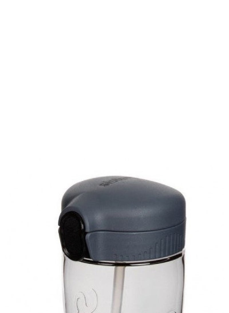 sistema زجاجة سيستما 800 مل تريتان (رمادي): خفيفة الوزن ومضغوطة (مثالية للاستخدام أثناء التنقل) خالية من BPA ومضادة للتسرب - Image 3