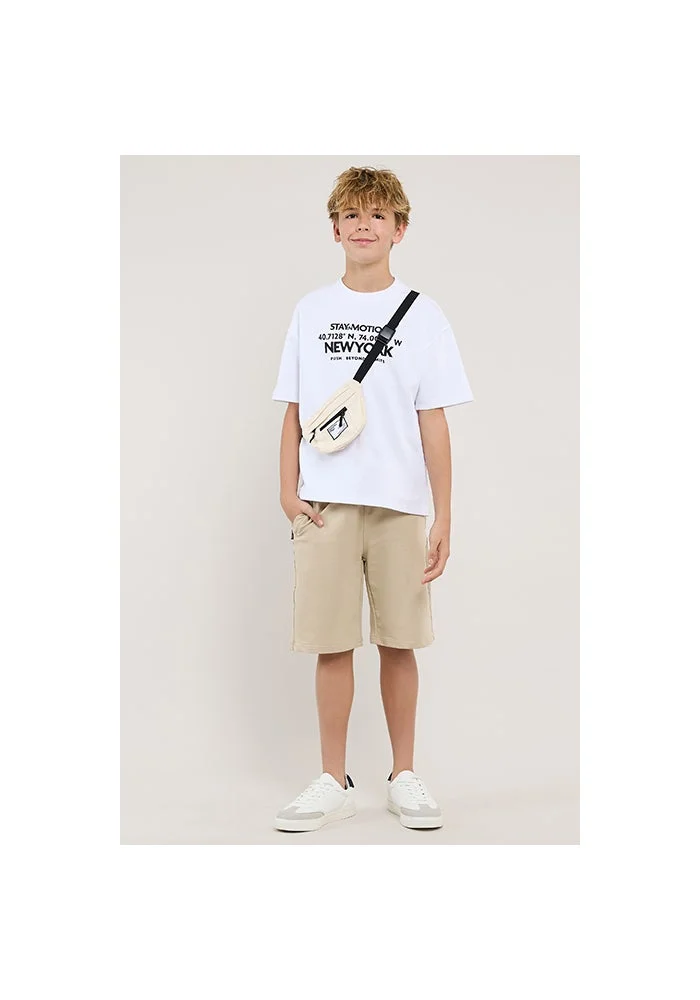 R&b Solid Shorts with Drawstring Waist