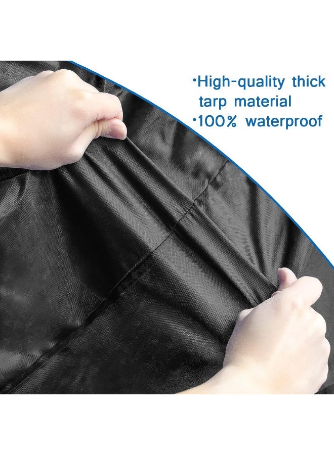 Coldwind Mattress Bags for Moving and Storage, Waterproof Mattress Cover for Moving with Heavy Duty Handles, Strong Zipper, Reusable Mattress Storage Bag, Moving Supplies & Moving Bags, Queen Size, Black  - Image 3