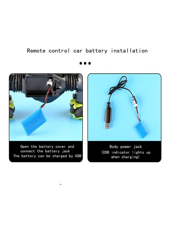 NIBEMINENT - Remote Control Double Side Stunt Twist Car - Image 1