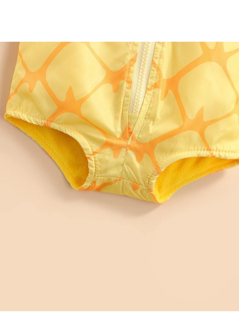 SOLARAE Baby Costume Animal For Kids Infant Toddler Onesie Fruit Romper Jumpsuit Hooded Birthday Party Cartoon Clothes Dress Up Outfit - Image 4