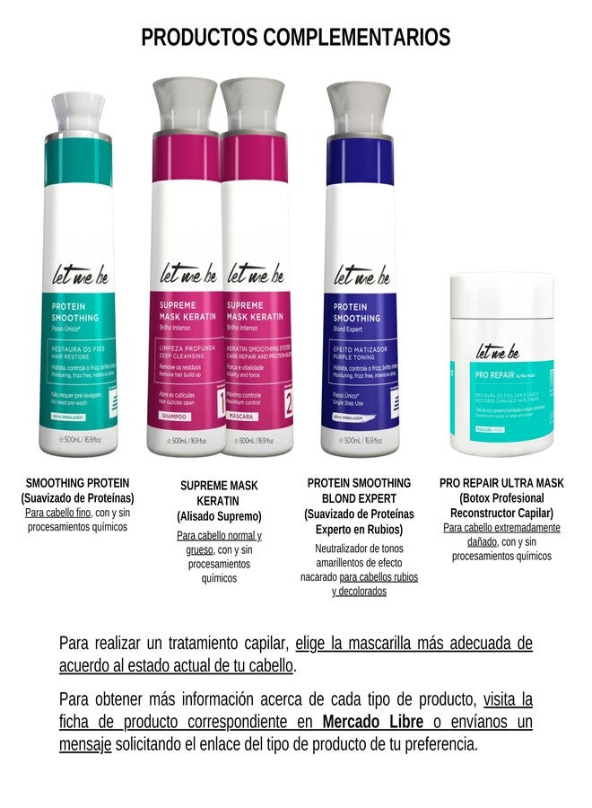 Let Me Be ماسك الشعر بيورستور 250 جرام / 8.81 أونصة سائلة - ماسك مغذي ومرطب للشعر الجاف أو التالف أو المعالج كيميائياً - لمعان ونعومة وسهولة في التصفيف - Image 5