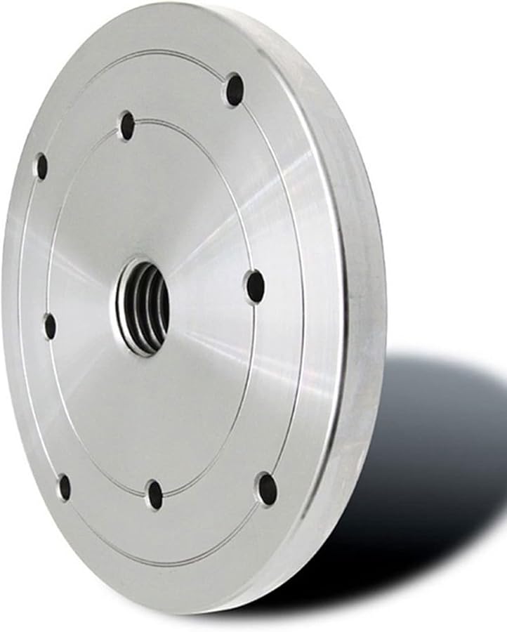 Wood Lathe Chuck Flange 2 3 4 6 Inch Silver Steel Thread Panel 100mm 1Inchx8TPI - Image 5