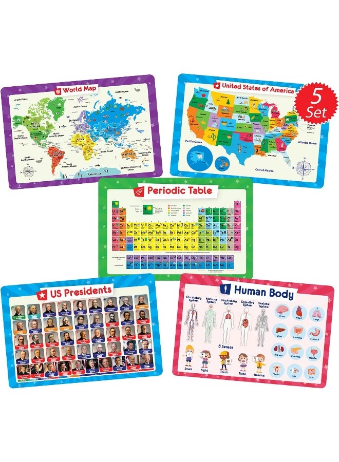 Simply Magic 5 Placemats for Kids - Image 1