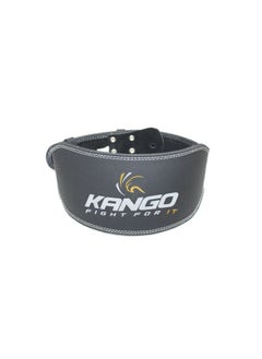 KANGO Weight Lifting Belt – Durable Back Support for Squats, Deadlifts & Strength Training – Adjustable & Ergonomic Design 