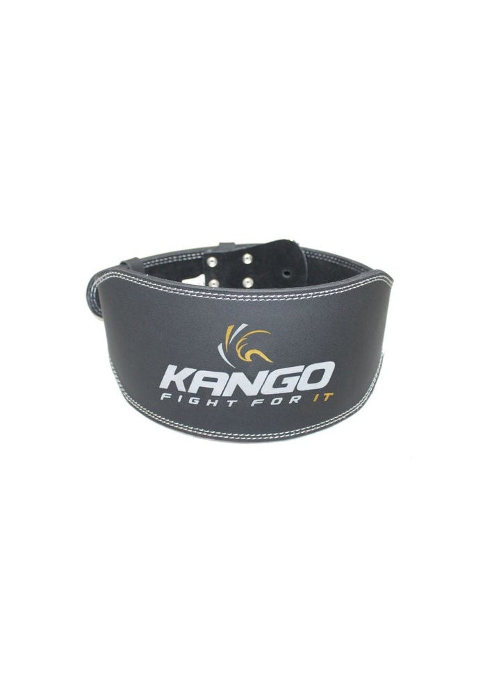 KANGO Weight Lifting Belt – Durable Back Support for Squats, Deadlifts & Strength Training – Adjustable & Ergonomic Design 