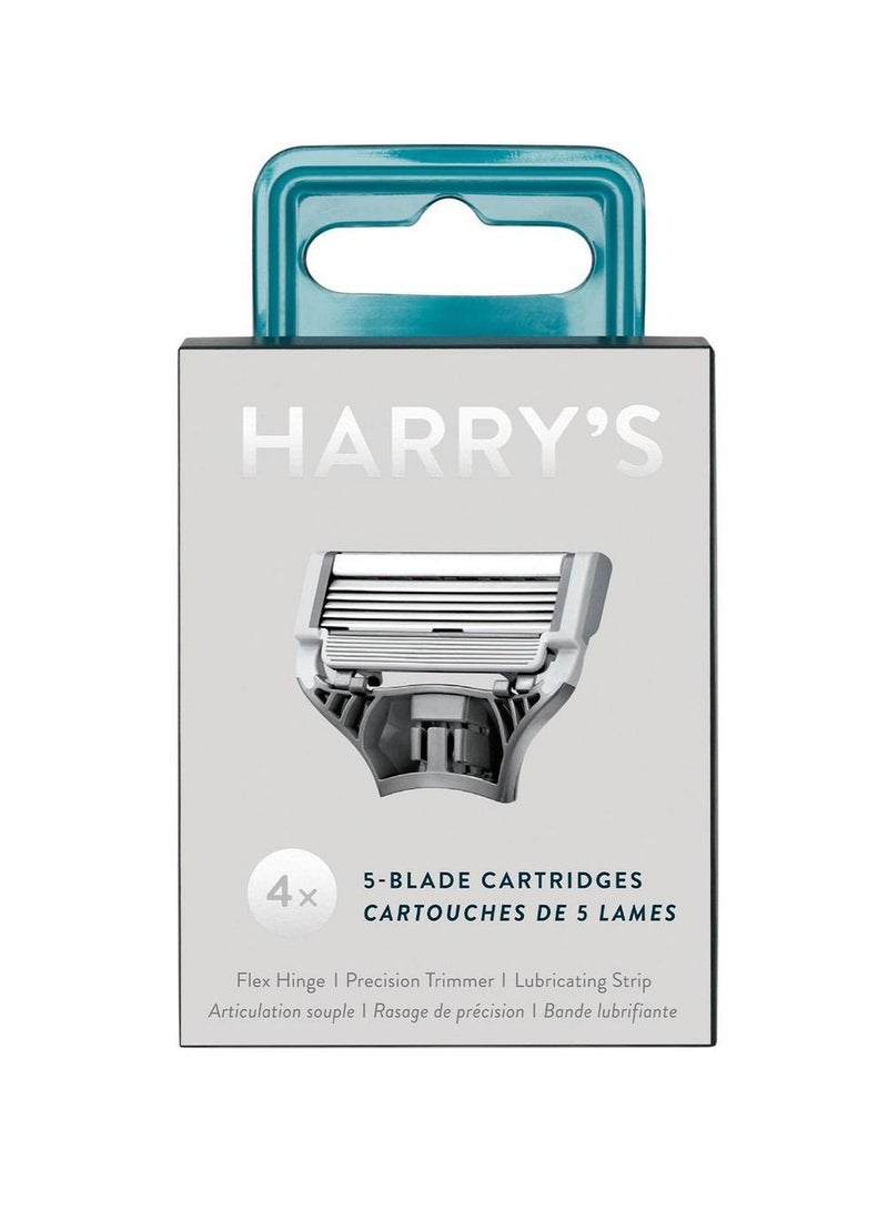 Harry's خراطيش شفرات حلاقة للرجال مصممة في ألمانيا - 4 قطع - Image 1