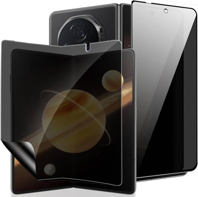 Vurtboly 2Pack Privacy Screen Protector Compatible with Honor Magic V3 2024, Outside&Inside Anti-peeping Screen Protector, Anti-Spy 9H Tempered Glass Protector Film for Honor Magic V3 2024 - Image 1