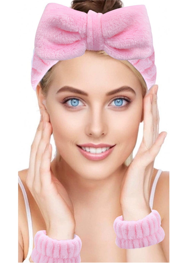 هومار كيت مجموعة إسفنجات مكياج مكونة من 20 قطعة، مجموعة إسفنجات مزج متعددة الألوان مع عصابة رأس ومنفاخات بودرة وإسفنجة تنظيف وأساور معصم، إسفنجات تجميل متوسطة الحجم صغيرة الحجم لتحديد الوجه والعين والزوايا (وردي) - Image 3