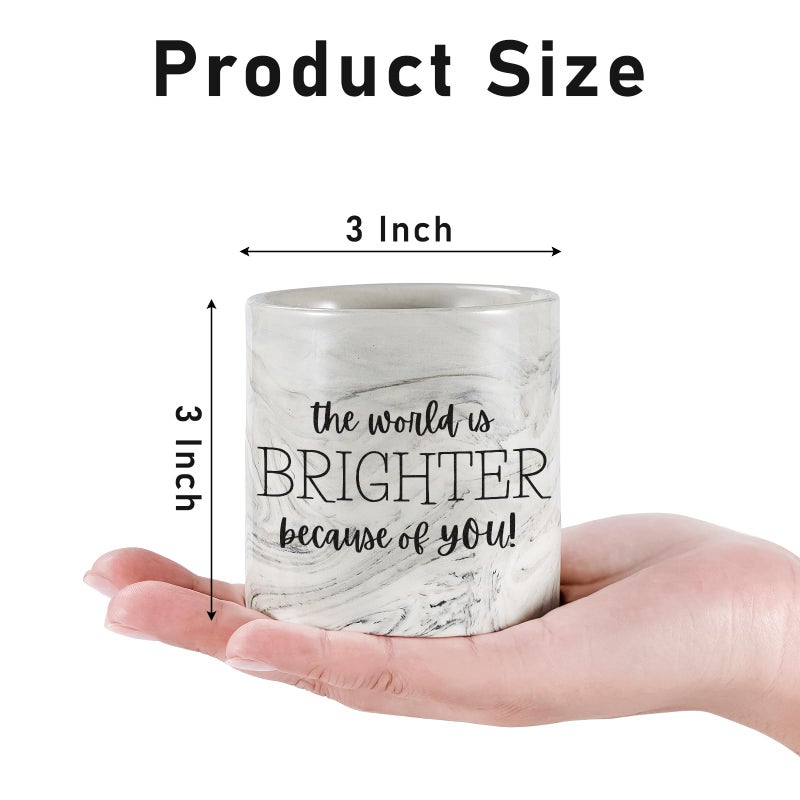 FreeJac Friendship Candle Gifts - Thank You Gift for Women, Mom, Teacher, Sister - Best Friend BFF Birthday Gifts Inspirational Lavender Candle Jar 6 Oz - Image 5