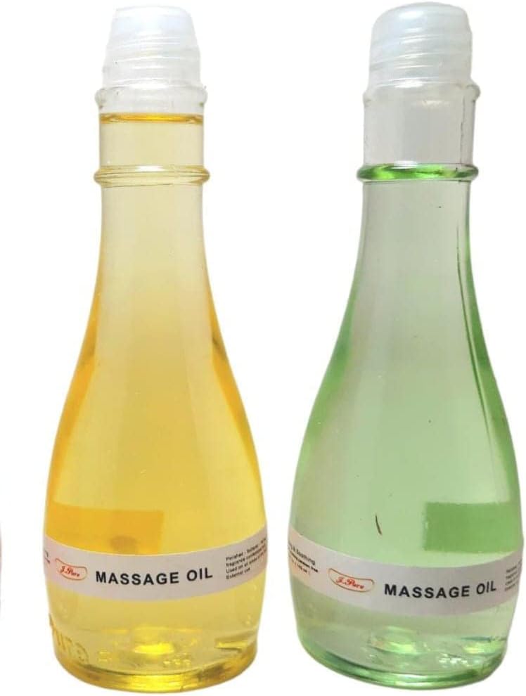 ALKAYAN Body Massage Oil, 2 Pieces, Assorted Fragrances - Image 1