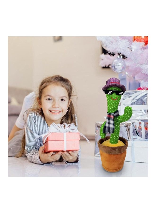 XiuWoo Electric Dancing Plant Cactus Plush Stuffed Toy with Music - Image 4