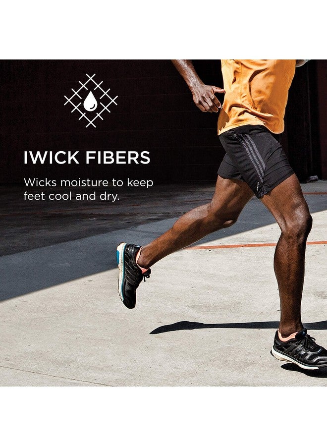 Feetures High Performance Max Cushion Ankle Sock - No Show Socks for Women & Men with Heel Tab - White, M (1 Pair) - Image 5