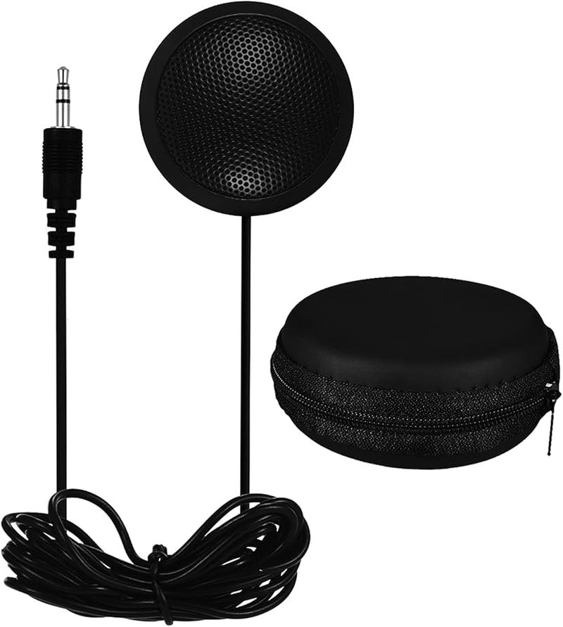 Omnidirectional Desktop Microphone 3 5mm Jack High Sensitivity 2m Cable For Video Conference - Image 1