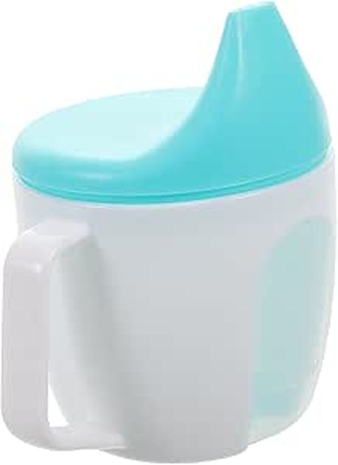 Sippy Drinking Cup With Handle For Boys And Girls Liquid Control Design - Image 1