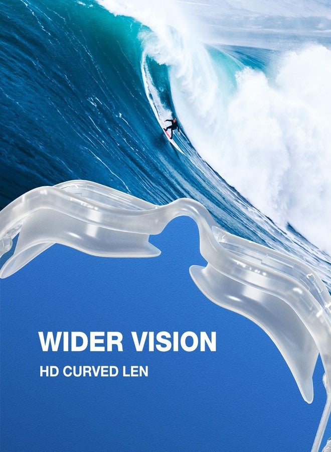 ZIONOR Swim Goggles Adult, G1 Air Mirrored Anti-Fog Swimming Goggles for Women Men, Clear Vision, UV Protection - Image 5