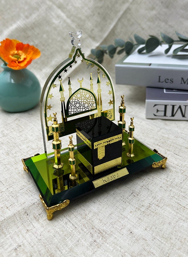 MHONGWEI Muslim Gift Hajj Home Crystal Ornament Art Decoration For Living Room Bedroom Office - Image 2