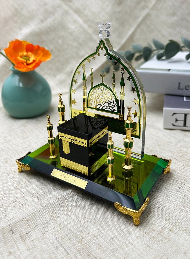MHONGWEI Muslim Gift Hajj Home Crystal Ornament Art Decoration For Living Room Bedroom Office - Image 3