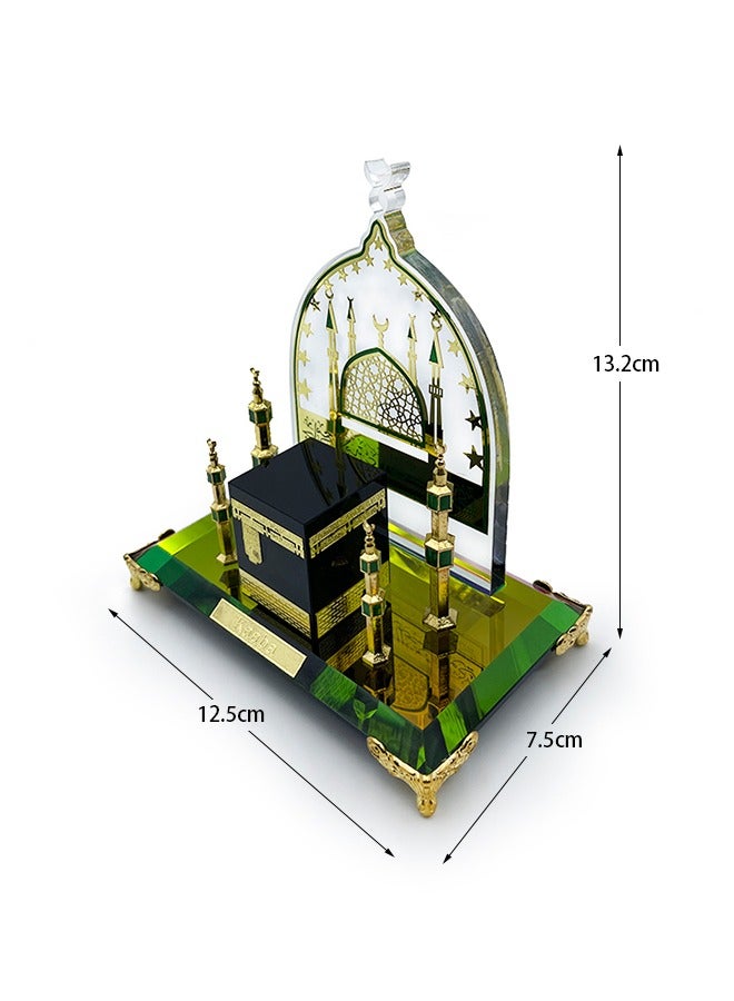 MHONGWEI Muslim Gift Hajj Home Crystal Ornament Art Decoration For Living Room Bedroom Office - Image 5