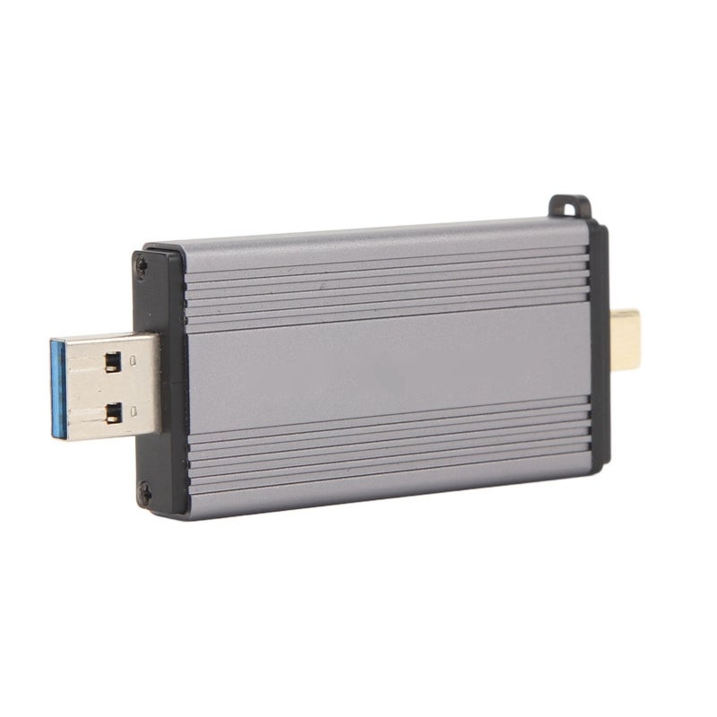 M.2 NVMe SSD Enclosure USB 3.2 Type C Dual Connectors for 2230 2242 SSD - 10Gbps High Speed Aluminium Alloy PCIe SSD Enclosure for Laptop Phone - Image 5