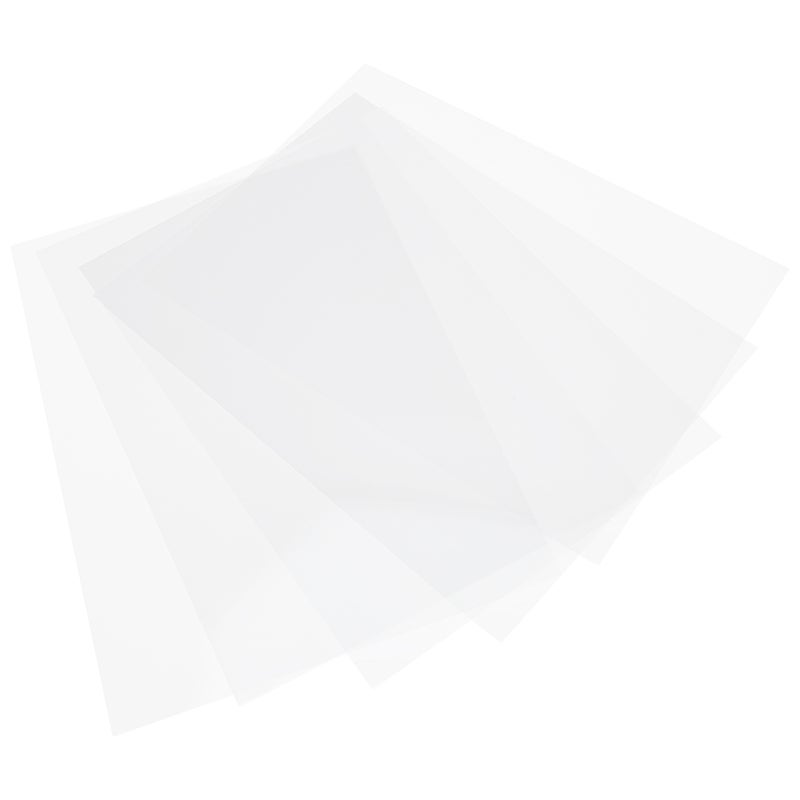 10Pcs Shrink Film Semitransparent Frosted Heat Shrinkable HandPainted DIY Sheet 0.2mm 2029# - Image 5