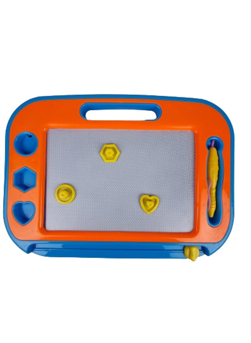 Erasable magnetic drawing and writing board with pen for kids assorted  - Image 3