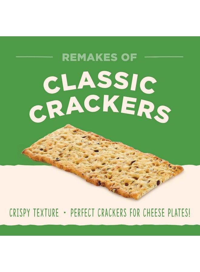 Back to Nature Multigrain Flax Seeded Flatbread Crackers - Dairy Free, Non-GMO, Made with Wheat Flour & Whole Grains, Delicious & Quality Snacks, 5.5 Ounce - Image 2