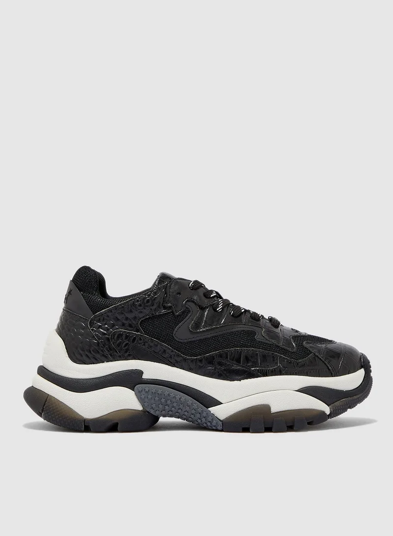Ash Addict Chunky Sneaker - Black