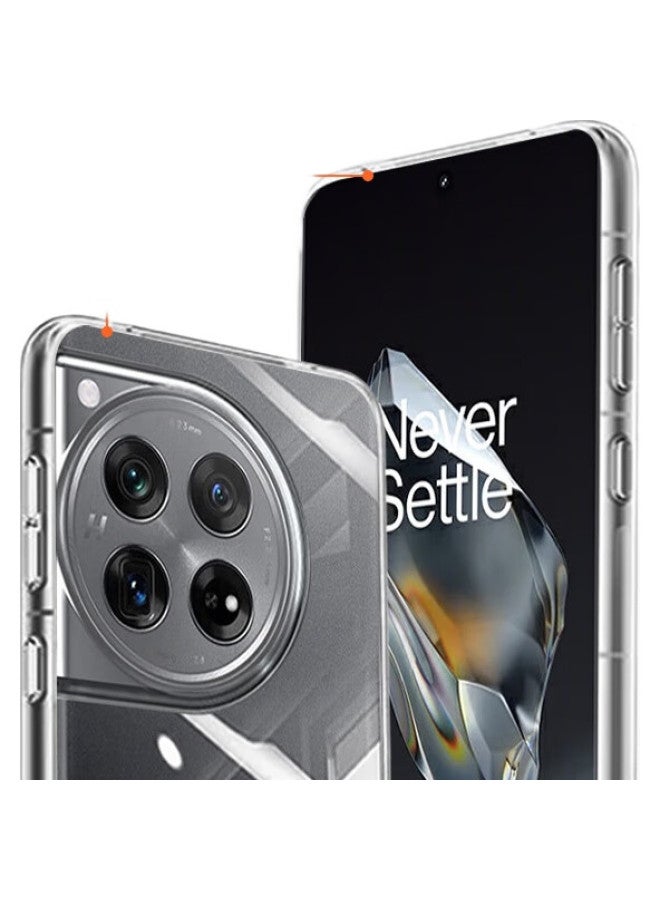 Koolife Case For Oneplus 12, Transparent Soft Shell Protective Cover, Gaming Camera Full Protection, Simple Skin-Friendly Fingerprint-Resistant Back Cover - Image 2