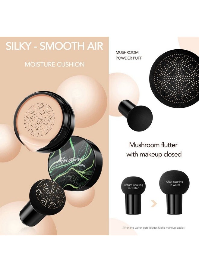 Mushroom Head Air Cushion Cc Cream Foundation Moisturizing Bb Cream Face Makeup Foundation Long Lasting Coverage Of Blemishes Matte Even Skin Tone Nude Makeup Base Primer (01Lvory) - pzsku/ZB868EF53C5427C58B56EZ/45/_/1694504596/594e6c2a-d641-46db-92fb-6d3726fe1689