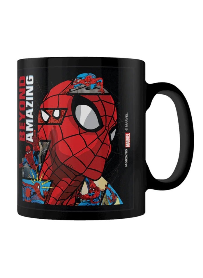 MEC مج بطبعة سبايدر مان 11 أونصة | كوب قهوة من مجموعة Marvel Spiderman Fan | هدية كوب اسبريسو - Image 2