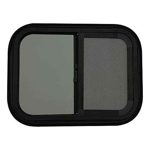 RecPro RV Window | 20"W x 15"H | Teardrop Style | Horizontal Sliding | RV Window Replacement | Made in USA - Image 2