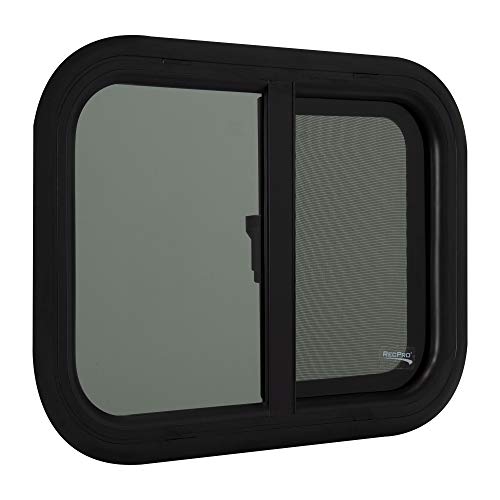 RecPro RV Window | 20"W x 15"H | Teardrop Style | Horizontal Sliding | RV Window Replacement | Made in USA - Image 1
