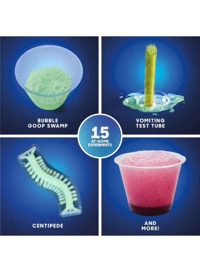 Discovery Science Lab Kit for Kids, 28 STEM Experiments with Slime, Bubbling Reactions & Glowing Eyeballs, Educational Chemistry Set with Tools & Ingredients for Ages 8+ - Image 4