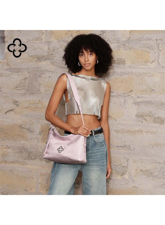 Cassile Women's Tote Bag Top-grain Leather Large Capacity Lightweight Luxury Crossbody Bag Birthday Gift - Image 2