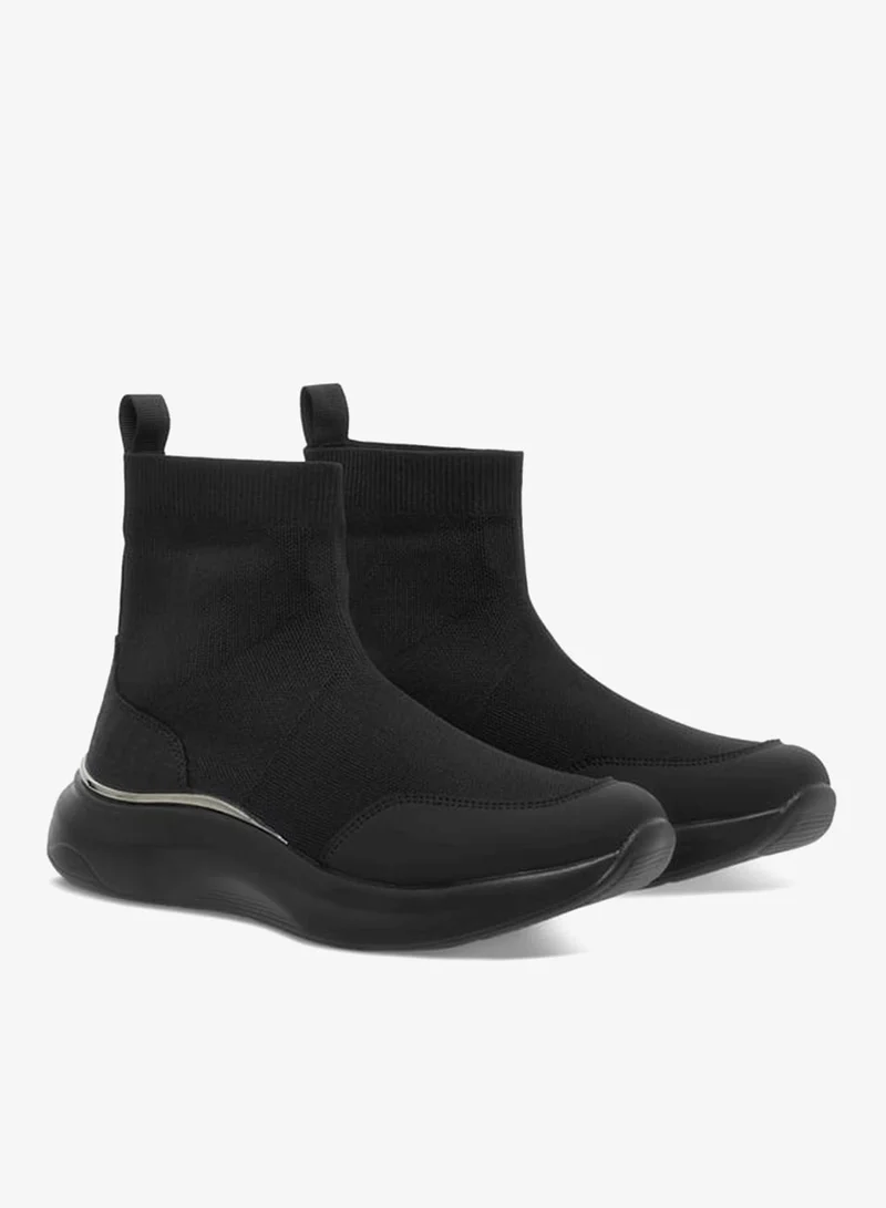 فلورا بيلا من شو إكسبرس سنيكرز نسائي مونوجرام باندا سليب أون هاي كت