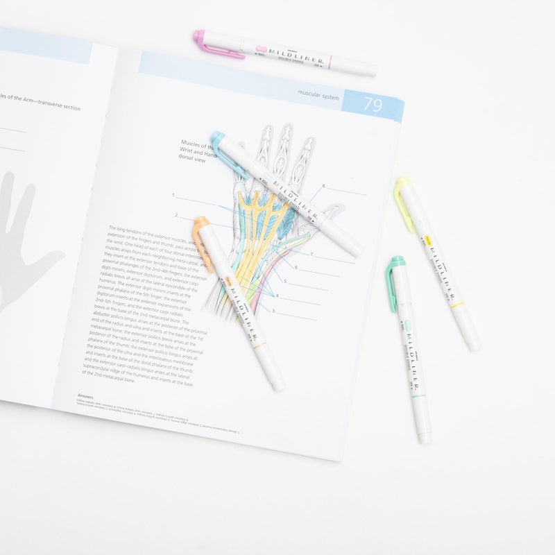 Zebra Pen MILDLINER 5/PK FLUORESCNT, Multicolors - Image 5