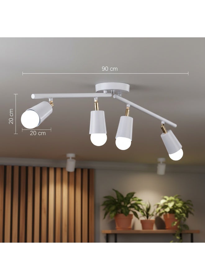 Nagafa Shop White Aluminium Track Lighting90*20* - Image 3