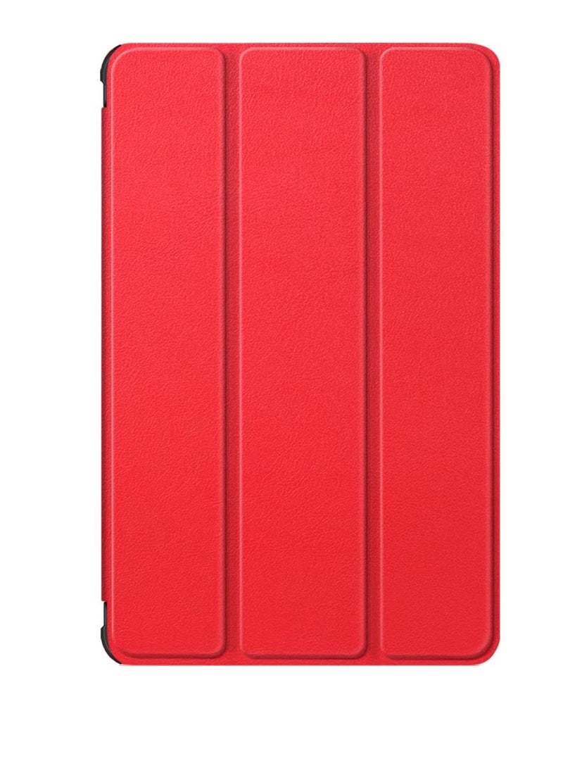 Hard Shell Folio Case Smart Cover For Huawei MatePad 2022 New 10.4-Inch Tablet Case Red - Image 1