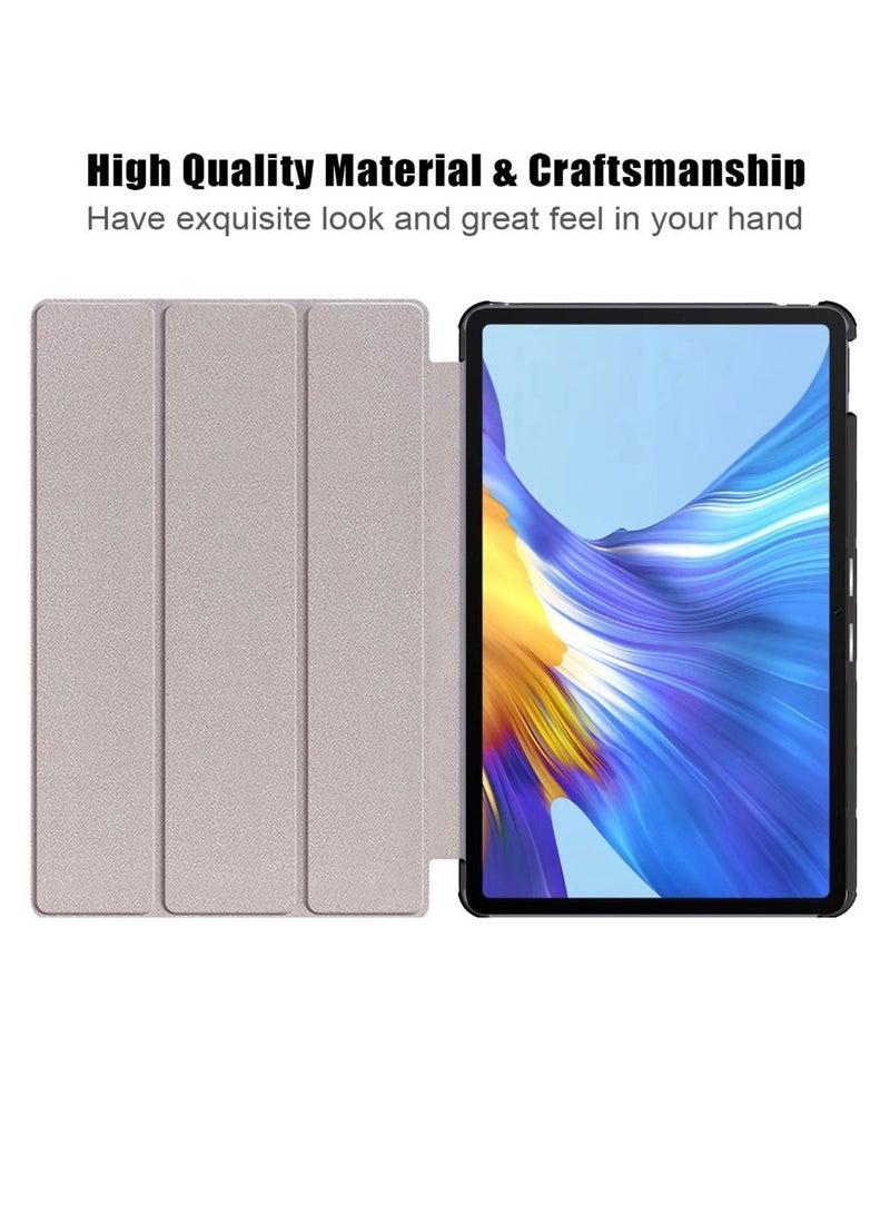 Hard Shell Folio Case Smart Cover For Huawei MatePad 2022 New 10.4-Inch Tablet Case Red - Image 3
