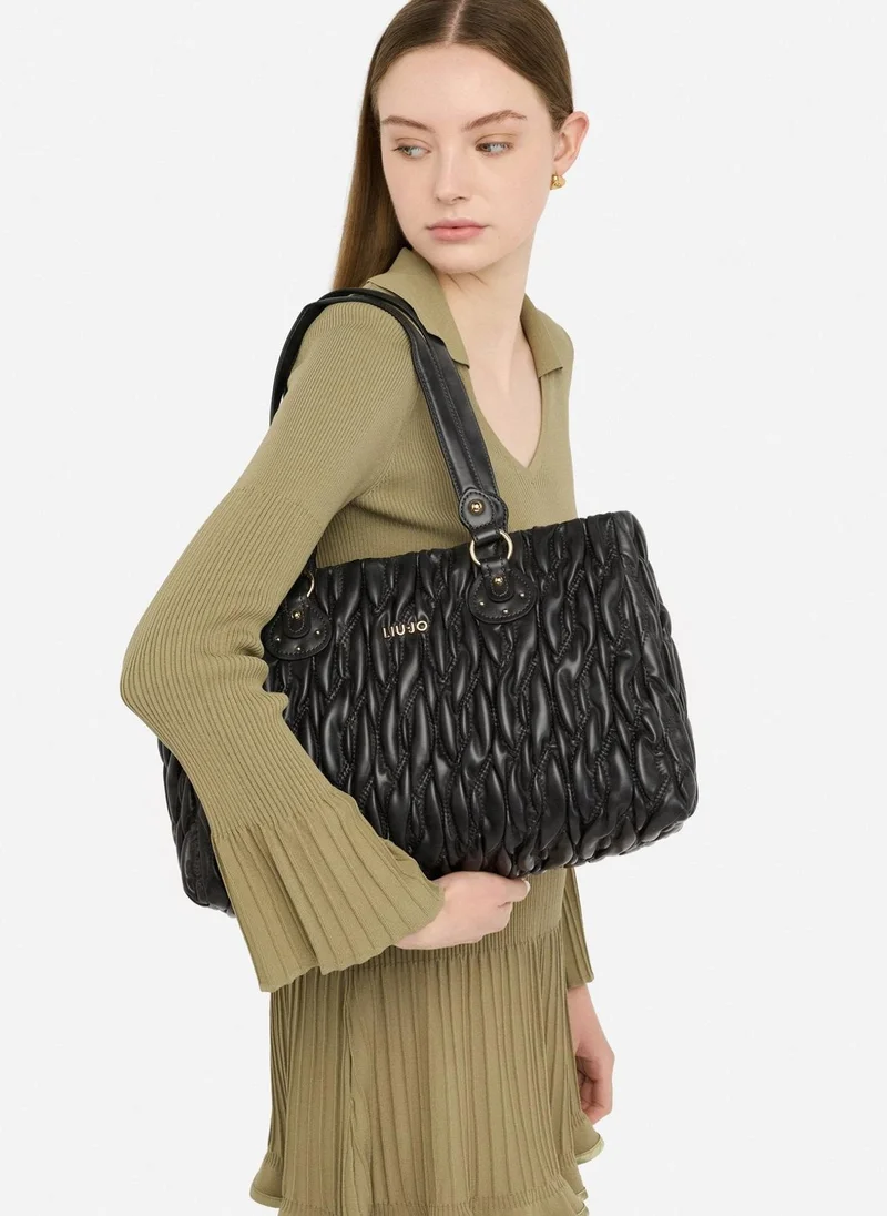 Liu Jo Quilted shopping bag