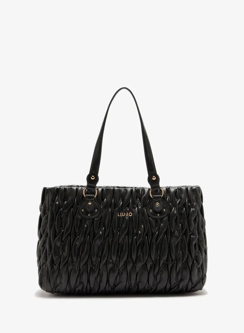 Liu Jo Quilted shopping bag