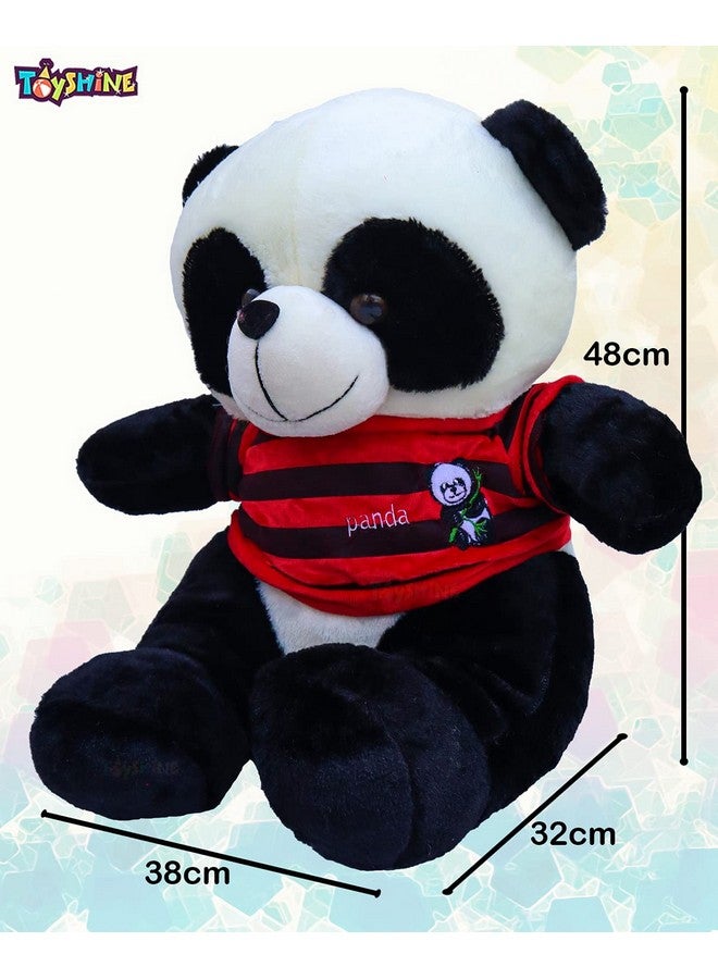 Toyshine Toyshine 48 Cms T-Shirt Panda Stuffed Animal Soft Plush Pillow Toy Gift for Girls Boys - Medium - Image 5