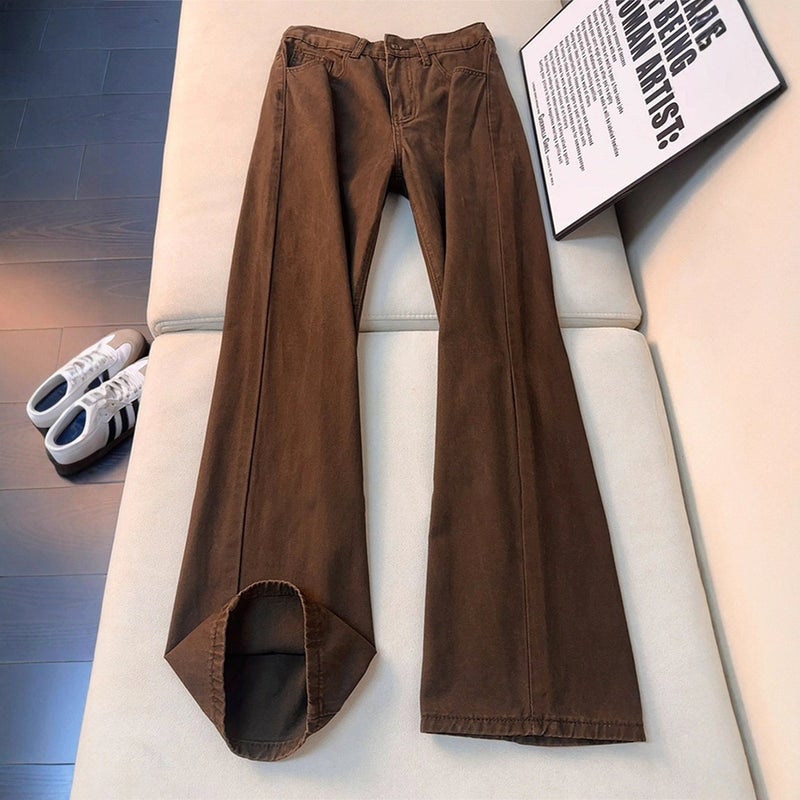 Unisex Classic Denim Jeans Loose Fit Daily Outdoor Wear - Image 2