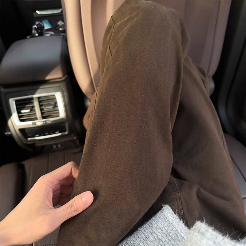 Unisex Classic Denim Jeans Loose Fit Daily Outdoor Wear - Image 3