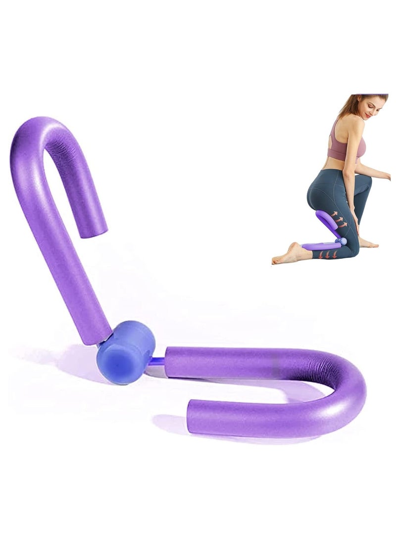 Generic Thigh Toner Muscle Fitness Exerciser for Chest/Arm/Leg/Thigh/Butt, Purple  - Image 2