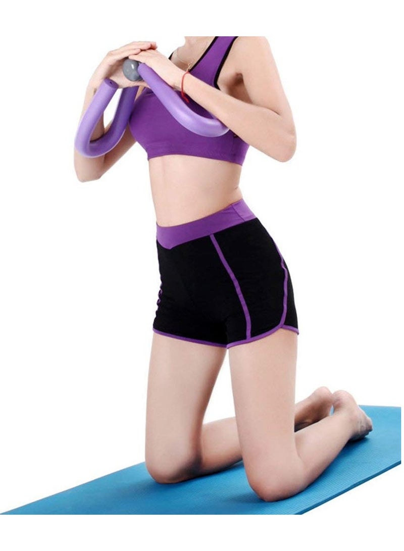 Generic Thigh Toner Muscle Fitness Exerciser for Chest/Arm/Leg/Thigh/Butt, Purple  - Image 3